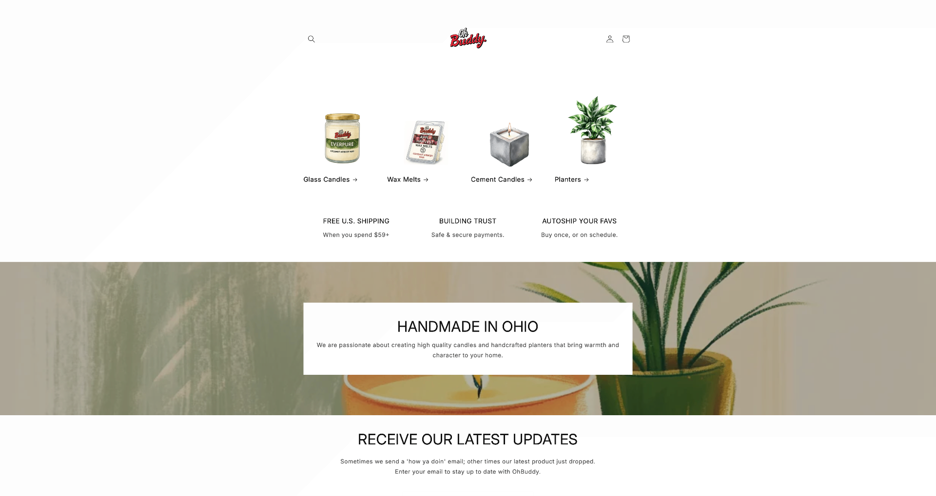 OhBuddy.com desktop preview